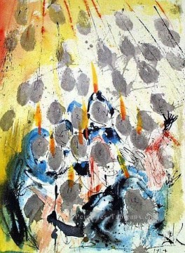 サルバドール・ダリ Painting - サルバドール・ダリの言語「イリス・ディスペルシティタエ」が登場